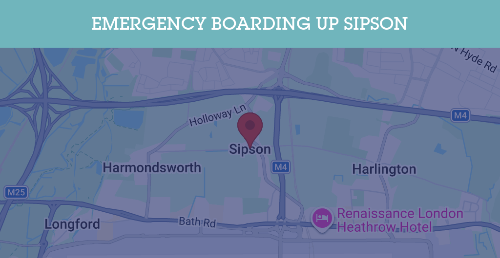 Emergency Boarding Up Services in Sipson - UB7
