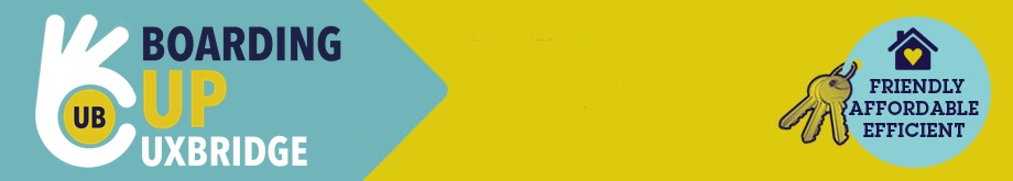 Boarding Up Uxbridge Header Banner